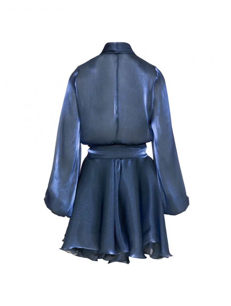 MIX AND MATCH Savina Royal Blue Dress Μπλε Φόρεμα